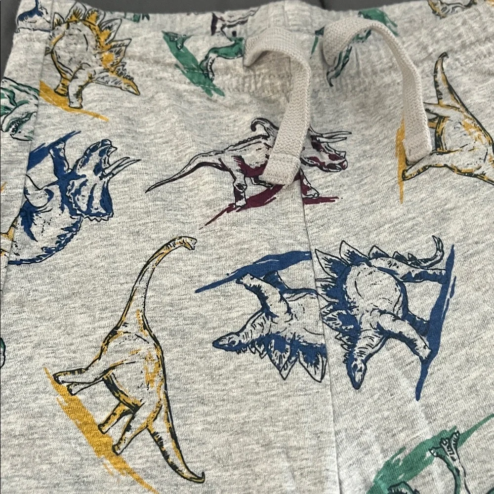 GAP Gray Dinosaur Print Joggers - 3T - Picture 2 of 6